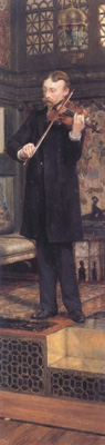 Alma-Tadema, Sir Lawrence Portrait of Maurice Sons (mk23)